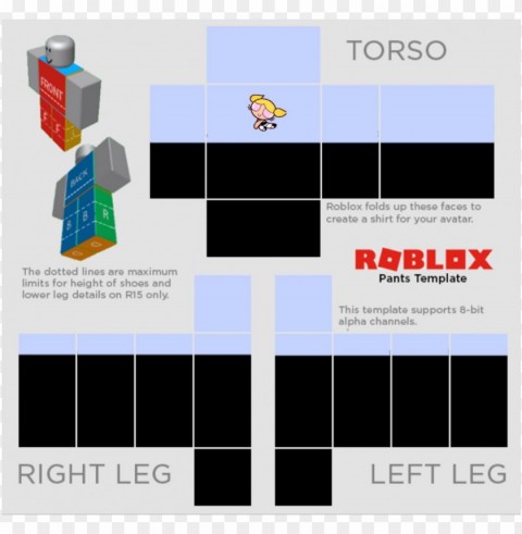 Roblox Shirt Template Transparent Picture PNG