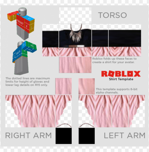 roblox templates for clothes - roblox shirt template 2018 PNG Image Isolated with Transparent Clarity