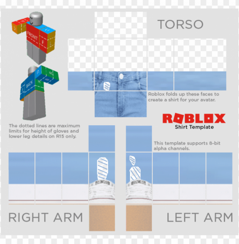 roblox templates roblox template twitter - roblox shirt template 2018 PNG with alpha channel for download