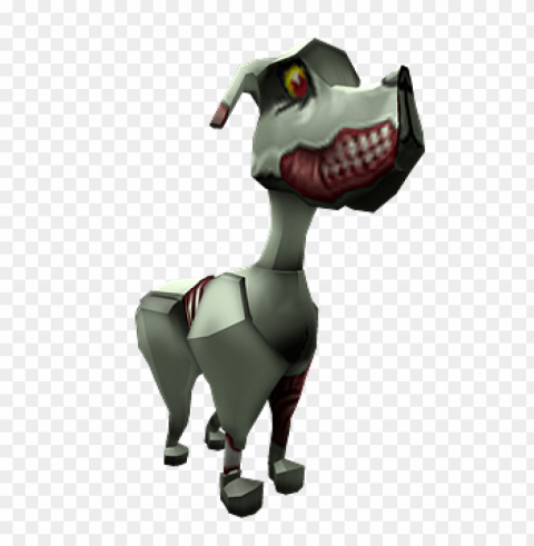 roblox zombie dog Transparent PNG Isolated Graphic Detail