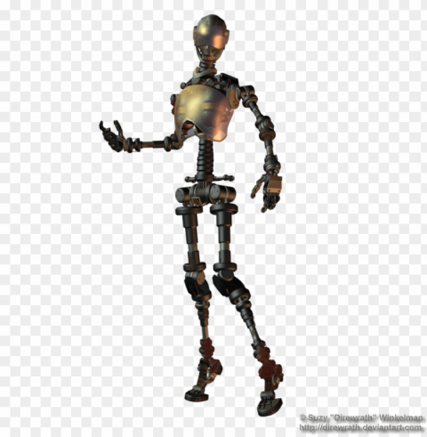robot PNG Graphic with Transparent Isolation