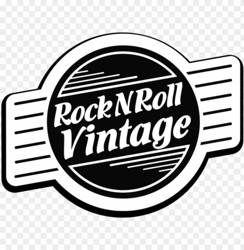 rock n' roll vintage logo - rock and roll vintage PNG files with no background assortment