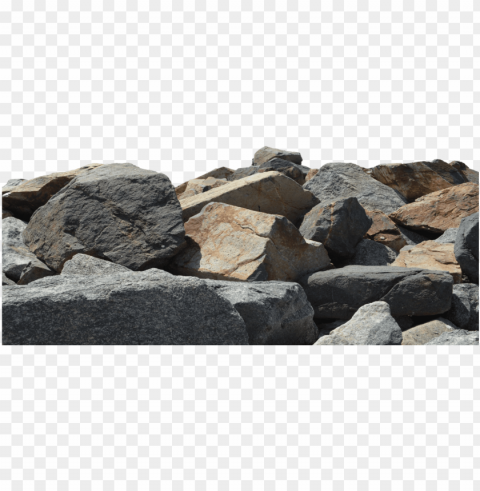 rock images transparent - rubble PNG for online use