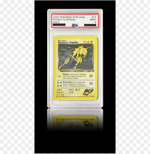 rocket's zapdos PNG with transparent bg