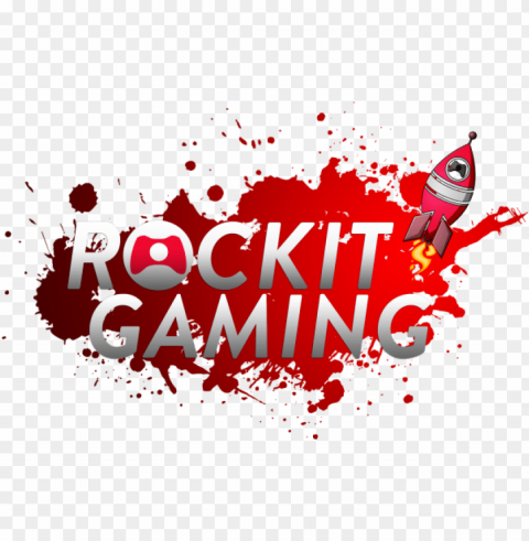 rockit gaming splatter logo copy2 - rockit gami PNG with transparent overlay
