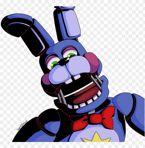 rockstar bonnie by serifdraws - fnaf ucn rockstar bonnie PNG Isolated Object on Clear Background PNG transparent with Clear Background ID d015b436