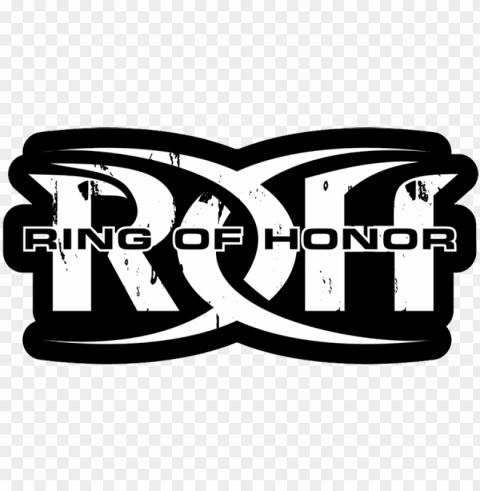 roh wrestling on twitter - ring of honor logo PNG transparent design