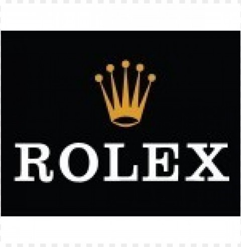 rolex logo vector download free Isolated Icon in HighQuality Transparent PNG