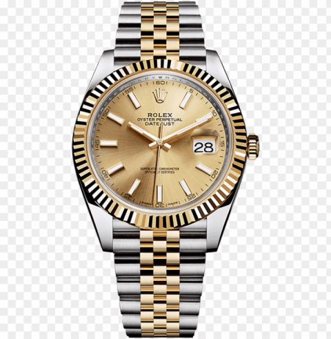 rolex - rolex datejust 41 gold PNG file with alpha PNG transparent with Clear Background ID aa5b8d68