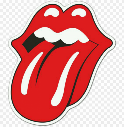 rolling stone tongue PNG transparent images mega collection