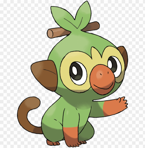 rookey - pokemon sword and shield starters Isolated Element with Clear PNG Background