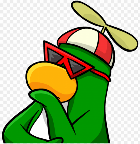 rookie thinking - club penguin thinki Transparent Background PNG Isolated Art PNG transparent with Clear Background ID 5c876908