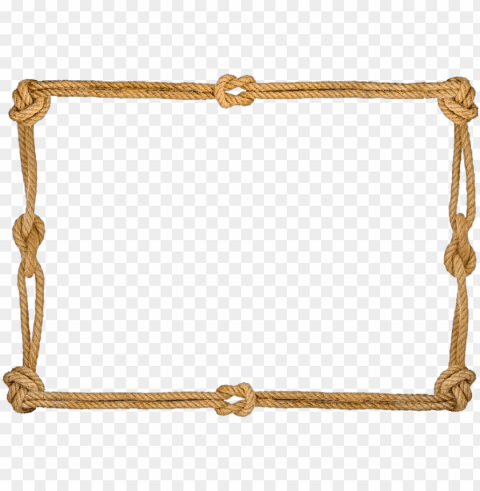 rope frames transparent PNG Graphic Isolated with Clear Background
