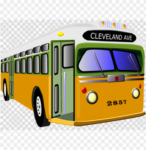 rosa parks bus drawing clipart montgomery bus boycott PNG files with transparent canvas collection