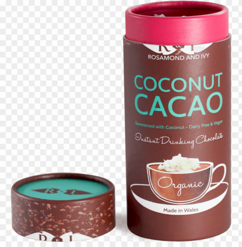 rosamund & ivy coconut cacoa instant dairy free hot PNG images transparent pack