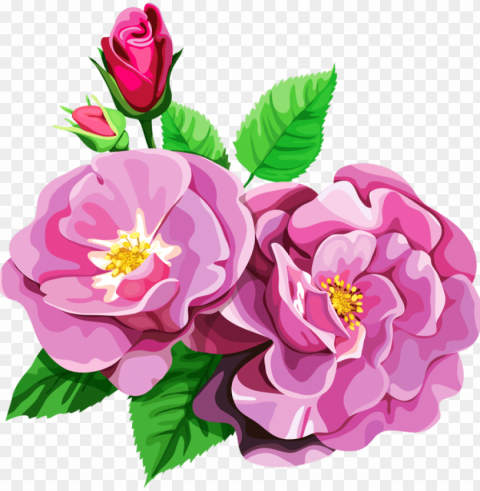 Rose Bouquet - Flower Art Transparent Background PNG Gallery