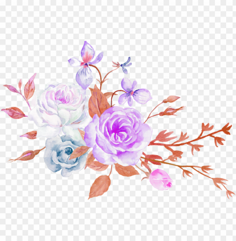 rose flower aesthetics floral - aesthetic flowers Transparent PNG images for design