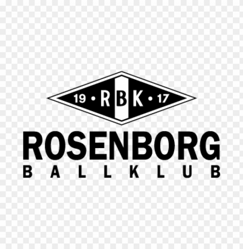 rosenborg bk old script vector logo PNG files with no royalties