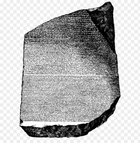 Rosetta Stone Illustration Clear Background PNG Images Bulk