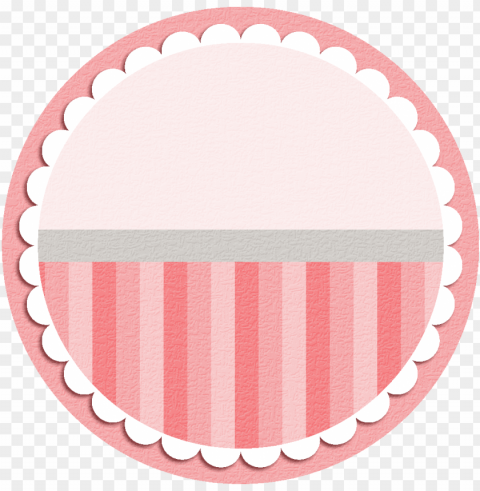 round labels label tag baby scrapbook free - cupcake frame Isolated Illustration in HighQuality Transparent PNG