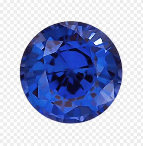 round sapphire PNG Image Isolated with Clear Transparency