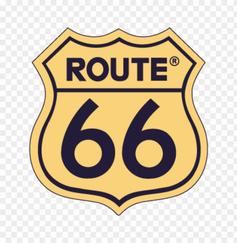 route 66 vector logo download free PNG images with transparent layering