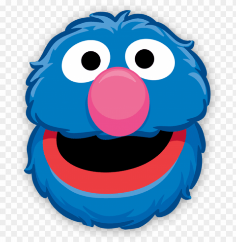 rover sesame street clipart Isolated Graphic on Clear PNG