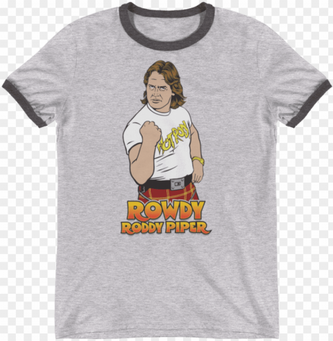 rowdy roddy piper ringer t Isolated Subject on HighQuality PNG