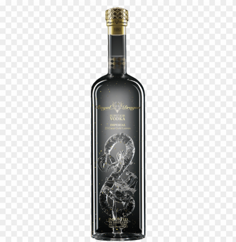 royal dragon vodka 700ml - royal dragon good luck special edition 700ml Isolated Subject with Clear Transparent PNG