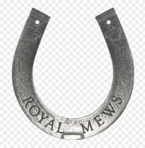 royal mews horseshoe Isolated Character on Transparent Background PNG
