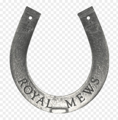 Royal Mews Horseshoe Isolated Character On Transparent Background PNG