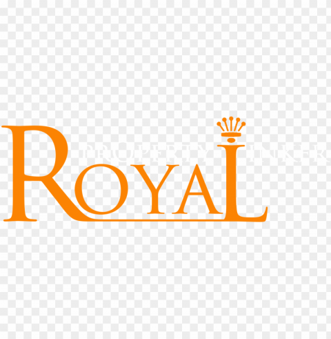royal property linker - britain magazine logo Clear Background PNG Isolated Design Element