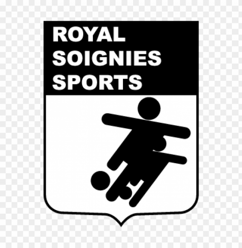 royal soignies sports 2008 vector logo Isolated Character on Transparent Background PNG