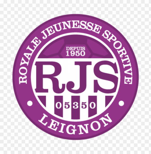 royale jeunesse sportive leignon 1950 vector logo High-quality PNG images with transparency