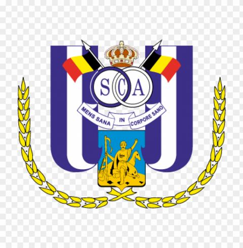 rsc anderlecht old vector logo PNG Image with Isolated Icon