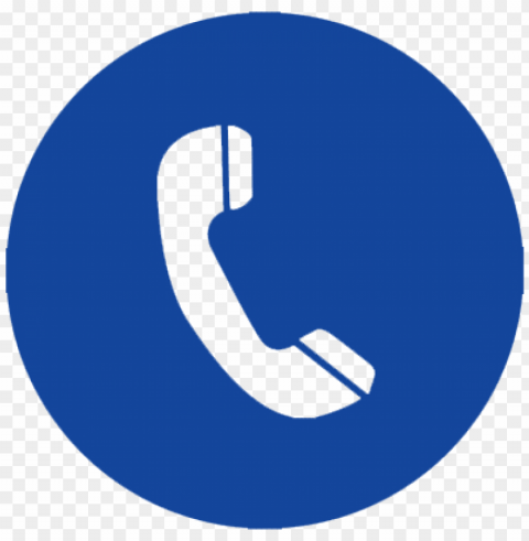 rubb usa - blue telephone icon Isolated Item with Clear Background PNG