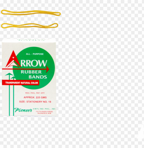rubber band arrow 225g - transparency Isolated Subject in Clear Transparent PNG