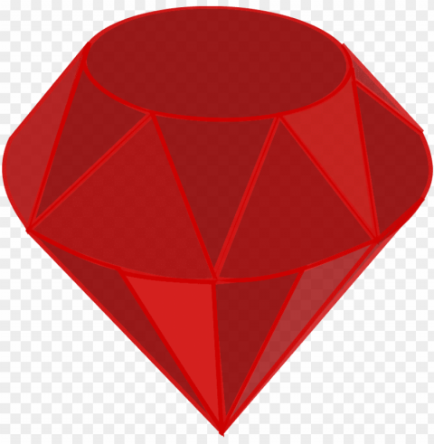 Ruby No Shadow Square Area - Ruby Clip Art Clear Background PNG Images Diverse Assortment