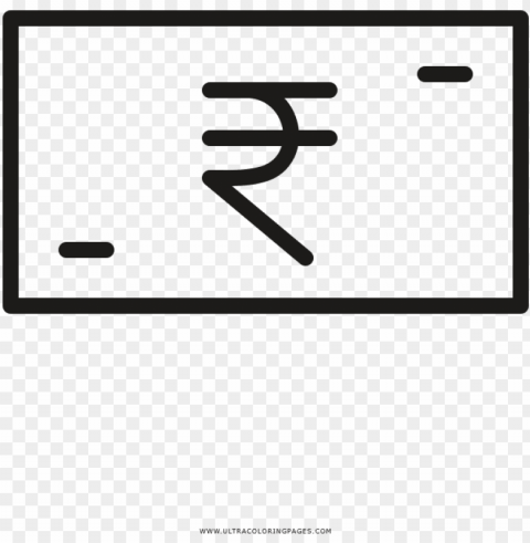 rupee coloring page - parallel Free PNG images with transparency collection