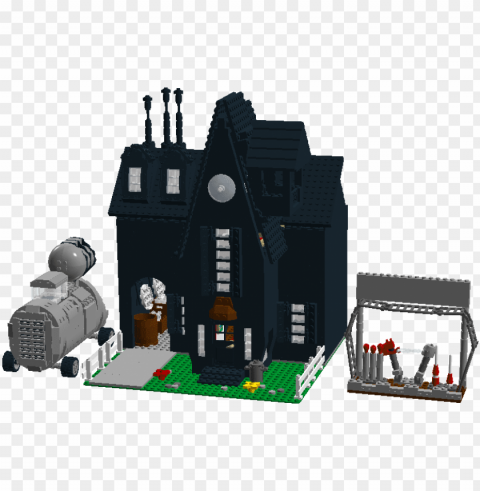 ru's house despicable me 1 2 re-upload - lego despicable me gru PNG Image Isolated with Clear Background