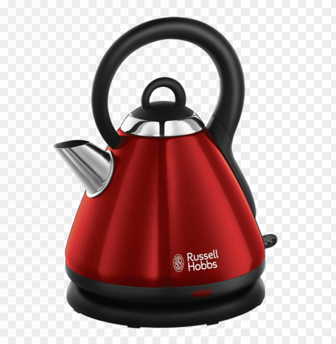 Russel Hobbs Red Kettle PNG Files With No Background Assortment