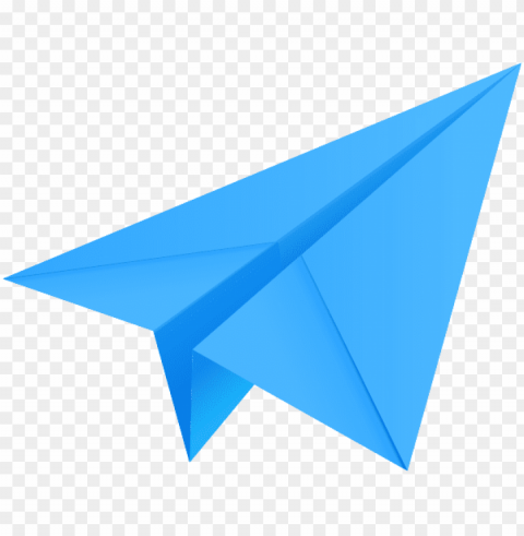 ryan clark tutorial - paper airplane vector Clear Background Isolated PNG Icon