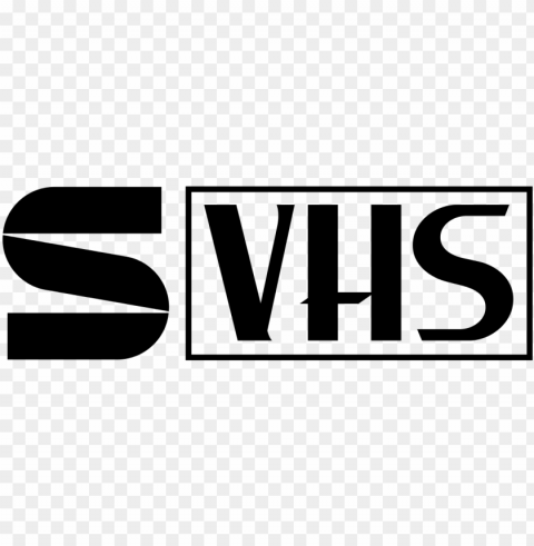 s vhs logo PNG pictures with no background