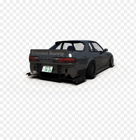 s13 rocket bunny - nissan skyline gt-r Isolated Artwork in Transparent PNG Format