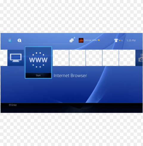 s4 ui template - playstation 4 Transparent PNG images pack