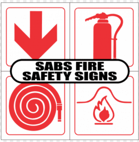 sabs fire safety signs - fire safety signs south africa Isolated Item on HighQuality PNG