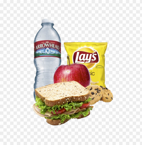 sack lunch - fast food PNG images for websites