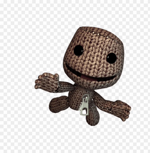 sackboy Isolated Element with Transparent PNG Background