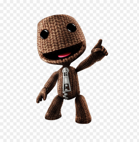 sackboy Isolated Graphic on Transparent PNG