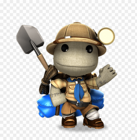 Sackboy HighResolution PNG Isolated Illustration